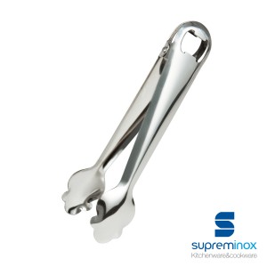 ice tongs stainless steel with opener