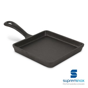 cast iron square mini pan