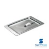 rectangular tip tray with bill clip stainless steel 