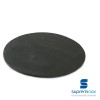 round natural slate serving plates / platters