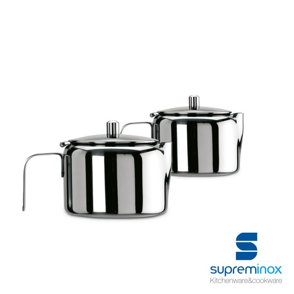 tea pot stainless steel 18/10 with filter