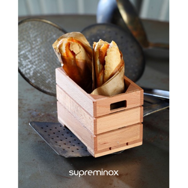 mini wooden fruit crate 