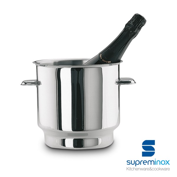 champagne ice bucket cooler stainless steel 18/10