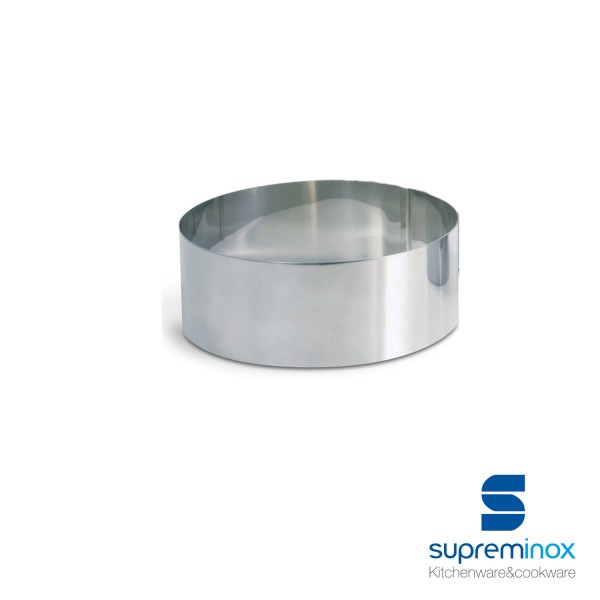 round food ring molds 6 cm. stainless steel