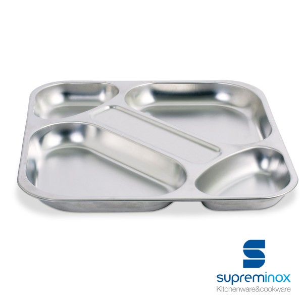 self service stainless steel tray 18/10